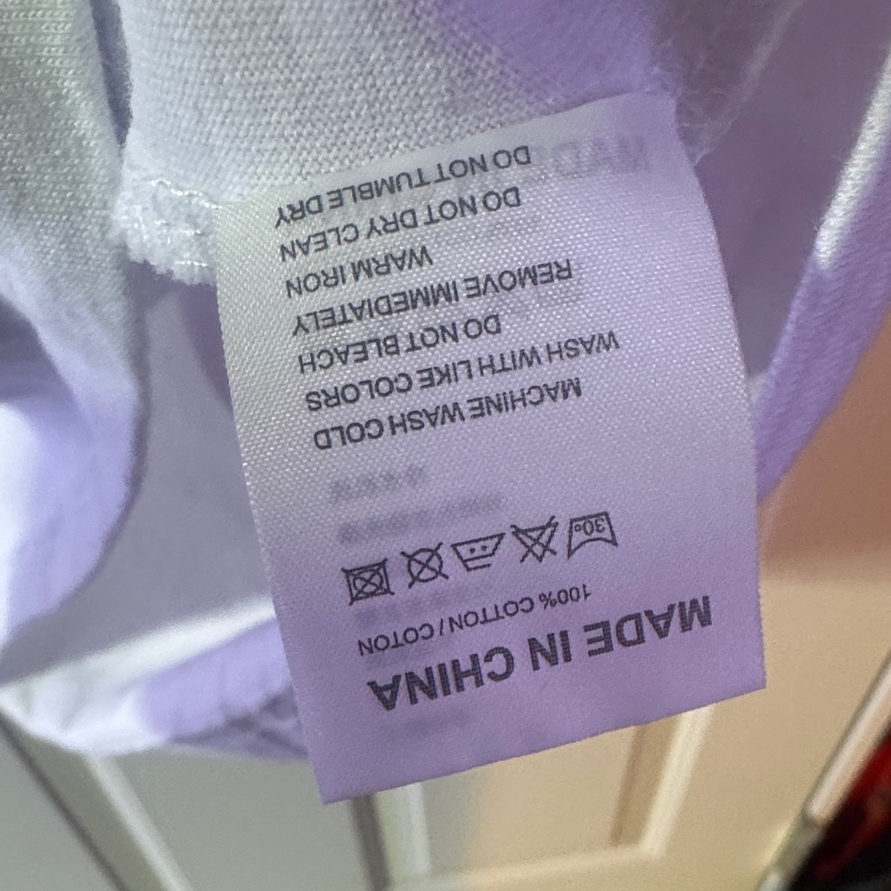 Lushanghai Men’s White shirt with floral graphic- XL - Picture 4 of 5
